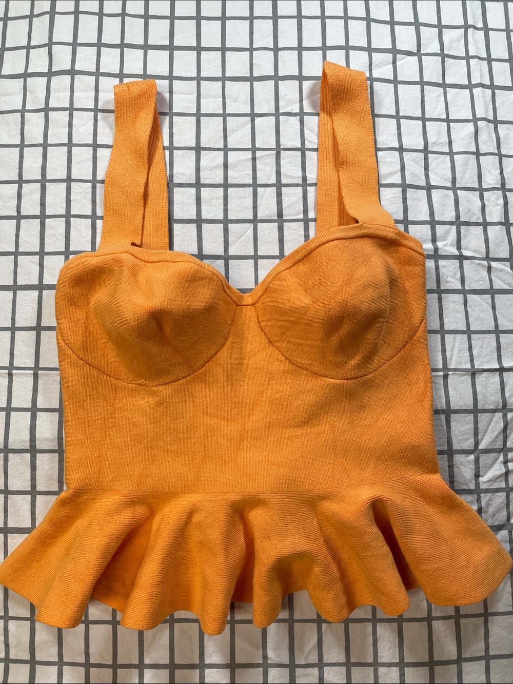 Express gold S knit top